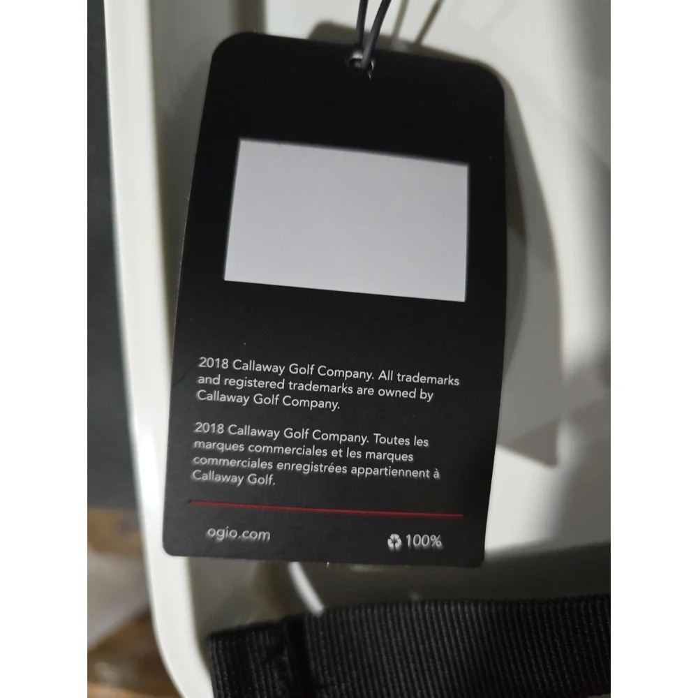 OGIO Squadron Backpack Black Laptop Carparment Travel Bag New with Logo